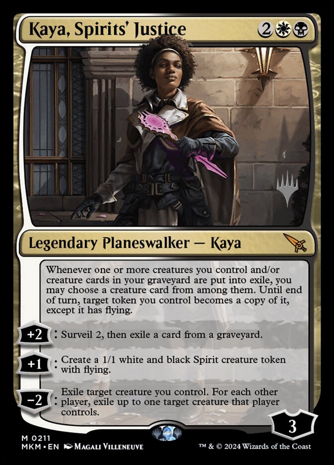 Kaya, Spirits' Justice, Murders at Karlov Manor Promos · 0211