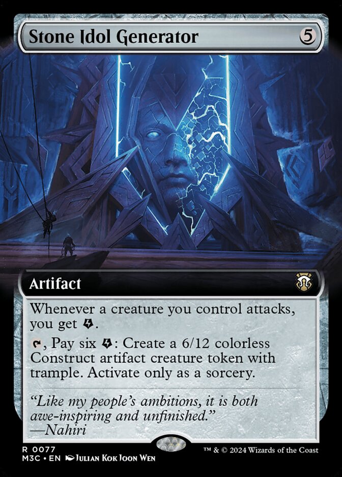 Stone Idol Generator, Modern Horizons 3 Commander · 0077