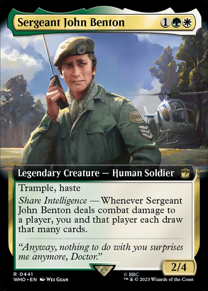 Sergeant John Benton, Doctor Who · 0441