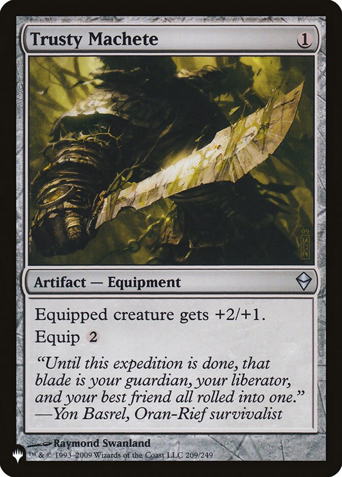 Trusty Machete, The List · zen-209