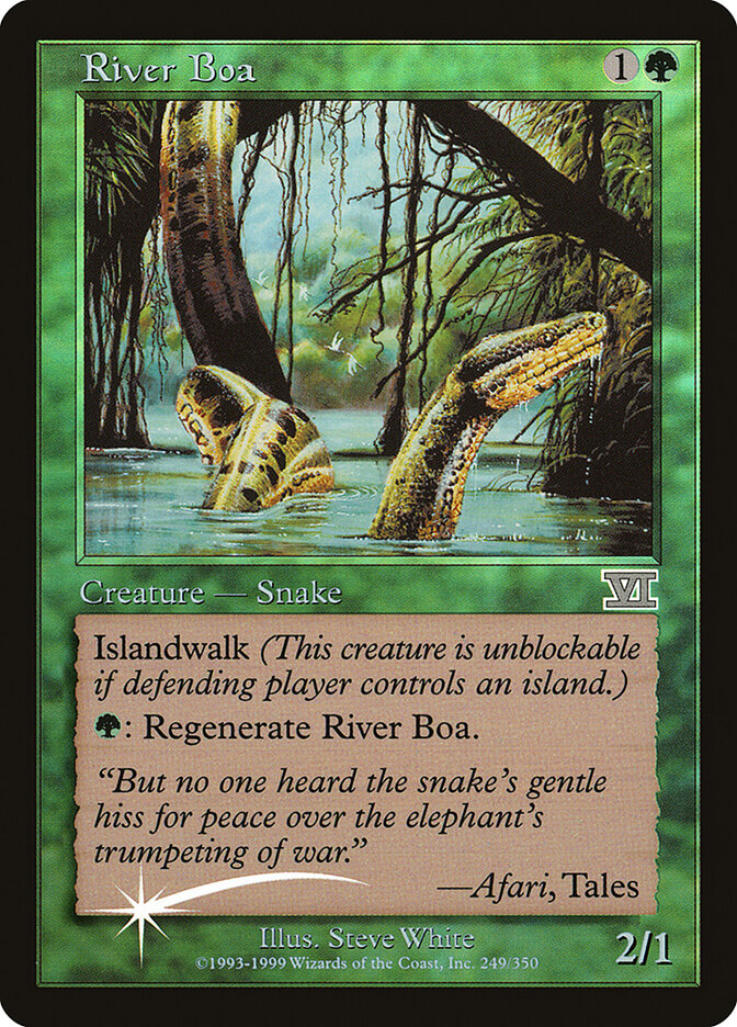 River Boa, Friday Night Magic 2000 · 1/350
