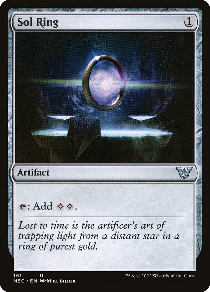 Sol Ring, Neon Dynasty Commander · 161