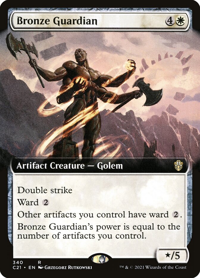 Bronze Guardian, Commander 2021 · 340
