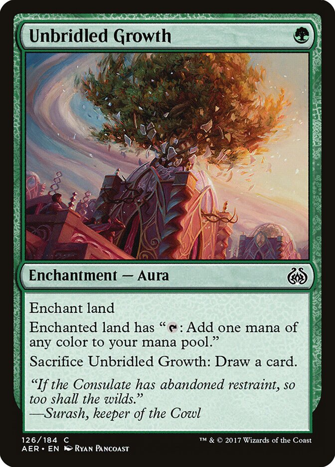 Unbridled Growth, Aether Revolt · 126/184