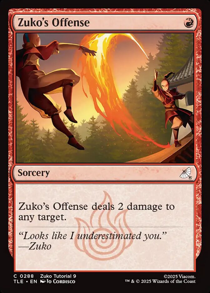 Zuko's Offense, Avatar: The Last Airbender Eternal · 0288