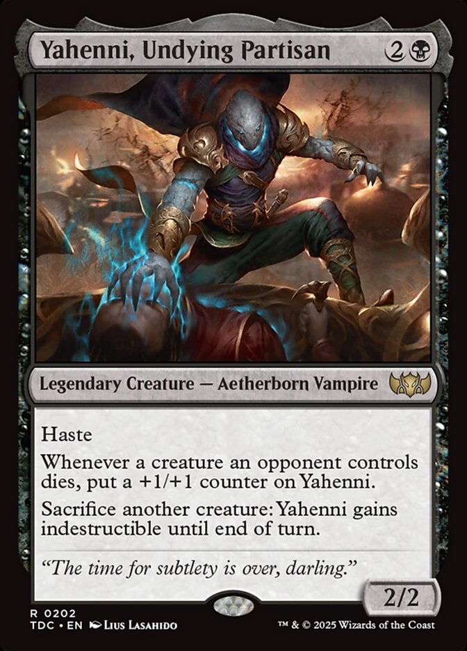 Yahenni, Undying Partisan, Tarkir: Dragonstorm Commander · 0202