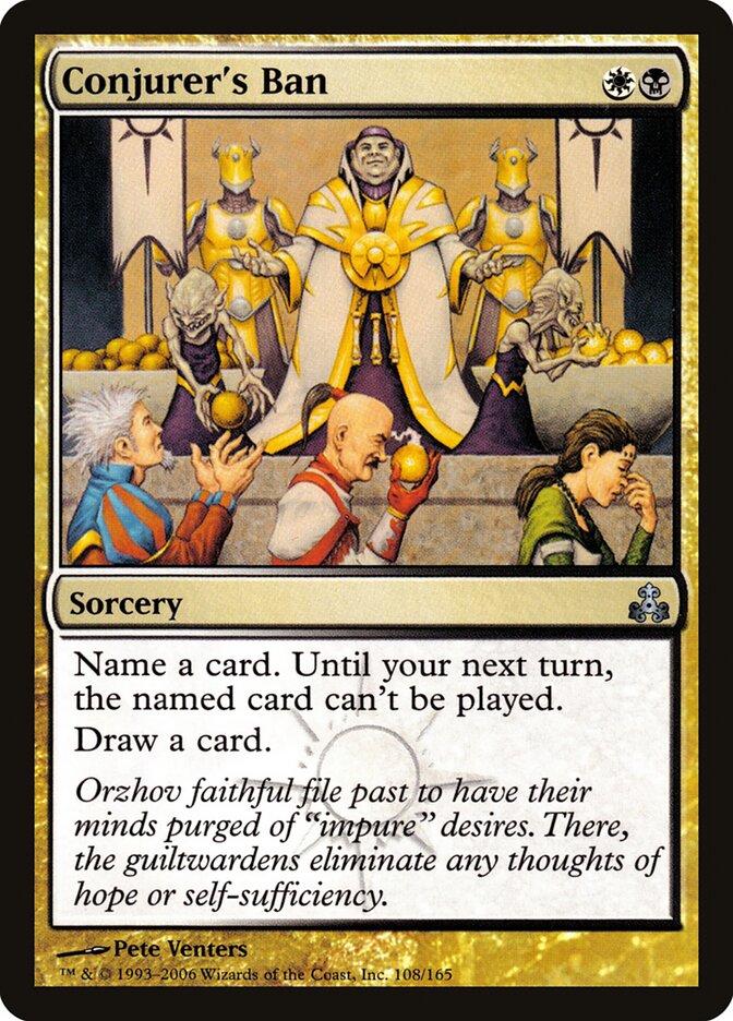 Conjurer's Ban, Guildpact · 108/165