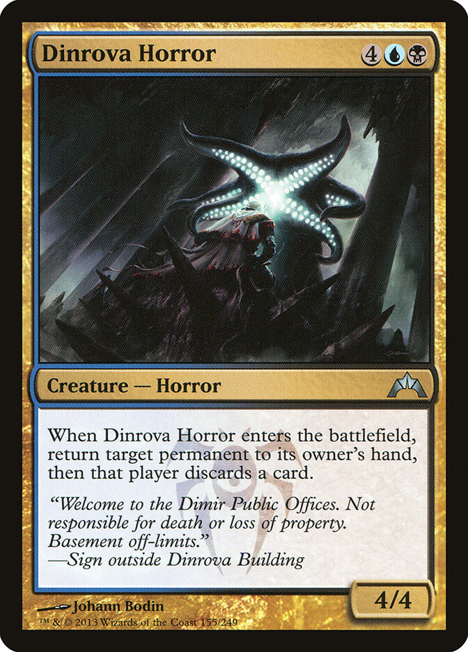 Dinrova Horror, Gatecrash · 155/249