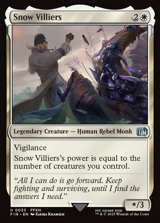 Snow Villiers, Final Fantasy · 0033