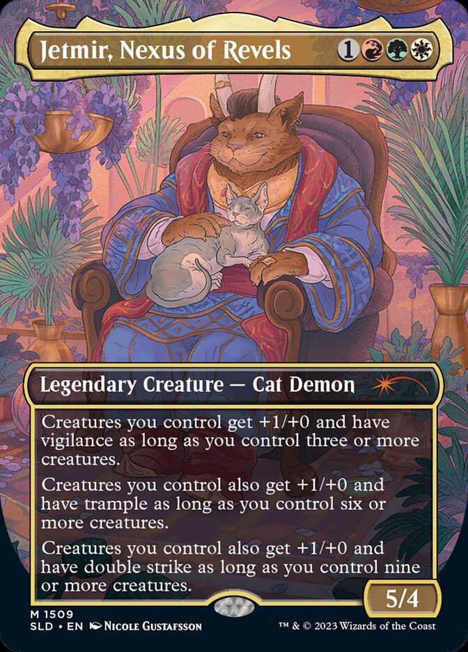 Jetmir, Nexus of Revels // Jetmir, Nexus of Revels, Secret Lair Drop · 1509
