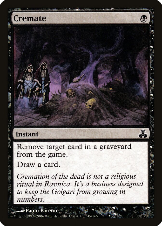 Cremate, Guildpact · 45/165