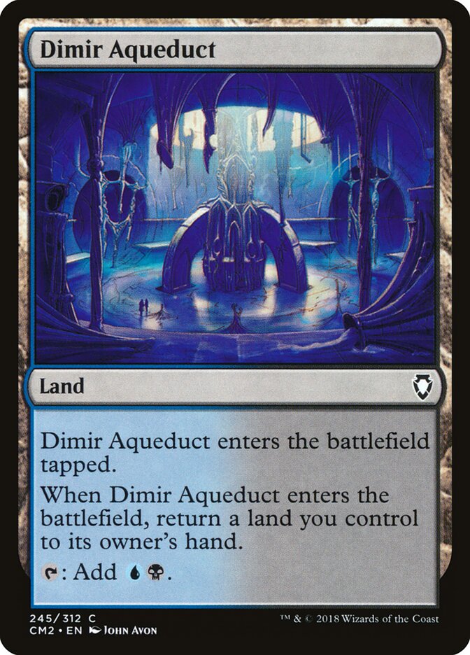 Dimir Aqueduct, Commander Anthology Volume II · 245/312