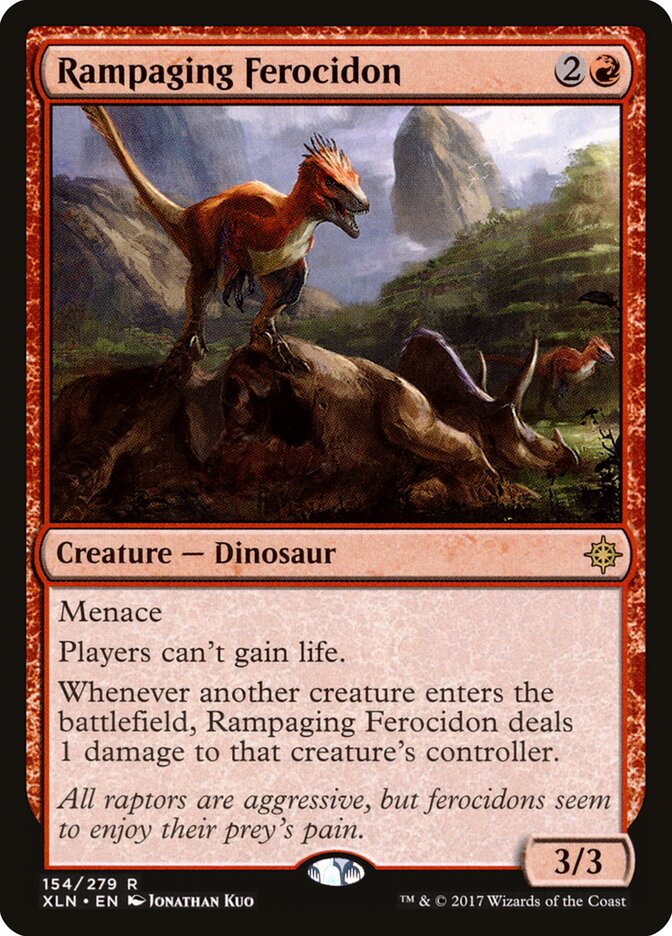 Rampaging Ferocidon, Ixalan · 154/279