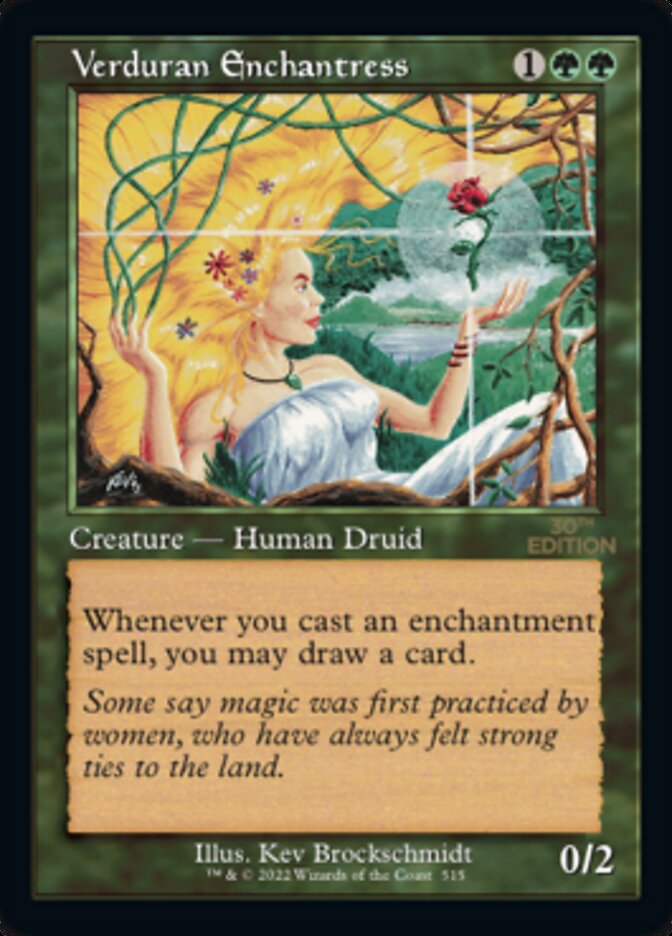 Verduran Enchantress, 30th Anniversary Edition · 515/594
