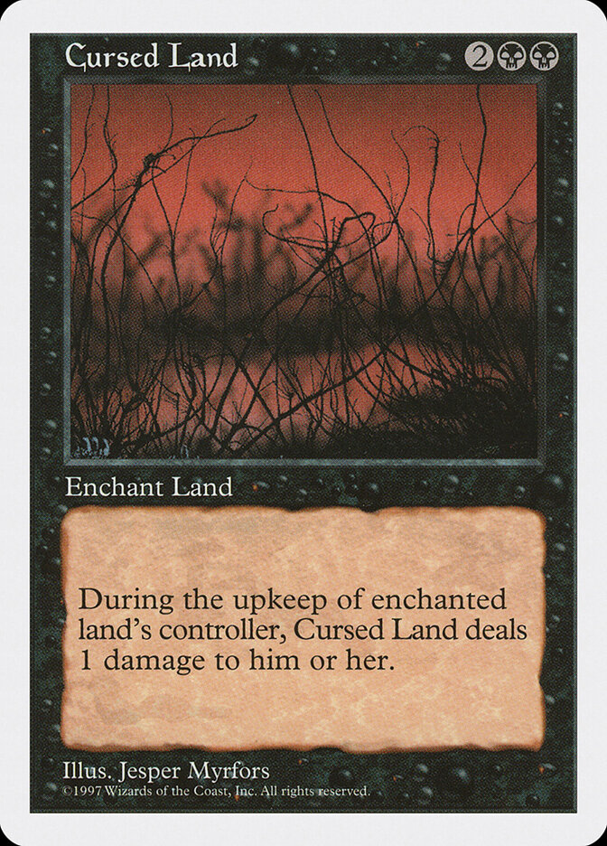 Cursed Land, Fifth Edition · 152