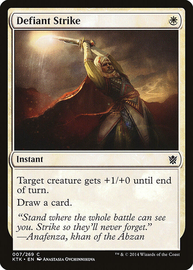 Defiant Strike, Khans of Tarkir · 007/269