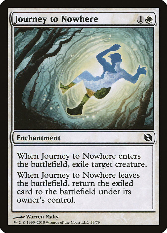 Journey to Nowhere, Duel Decks: Elspeth vs. Tezzeret · 23/79