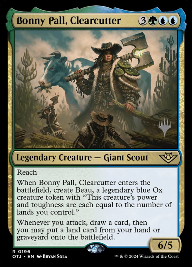 Bonny Pall, Clearcutter, Outlaws of Thunder Junction Promos · 0196