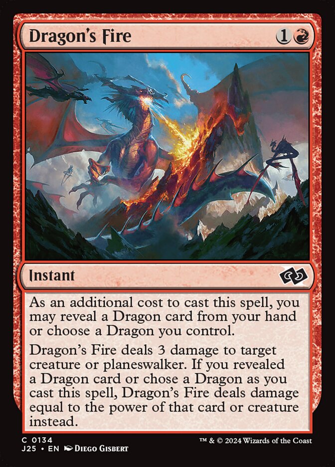 Dragon's Fire, Foundations Jumpstart · 0134