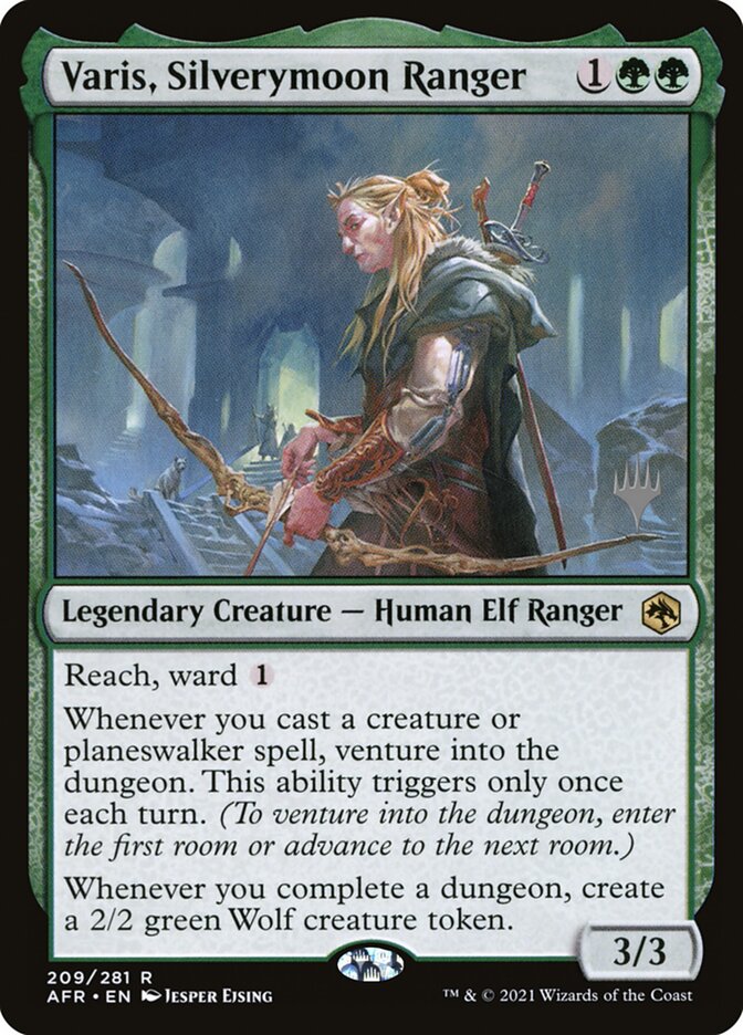 Varis, Silverymoon Ranger, Adventures in the Forgotten Realms Promos · 209/281