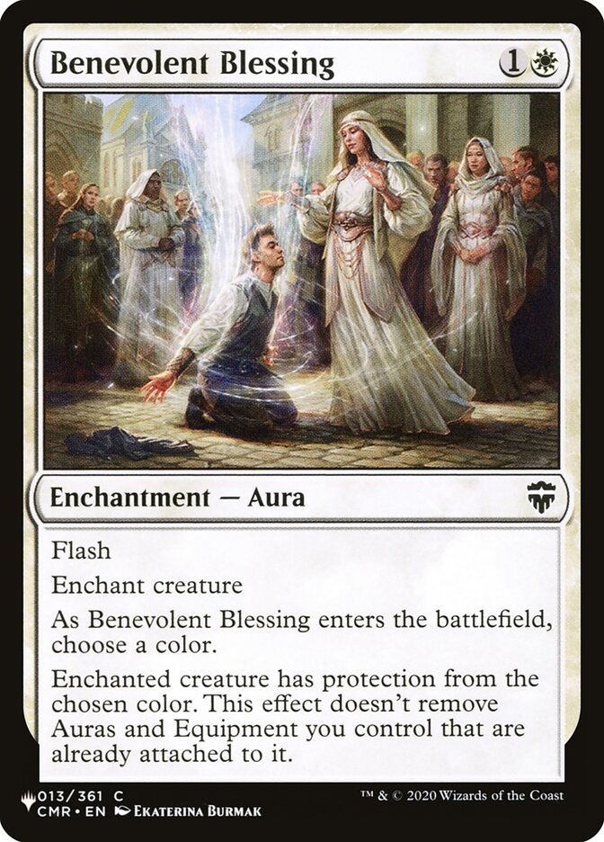 Benevolent Blessing, The List · cmr-13