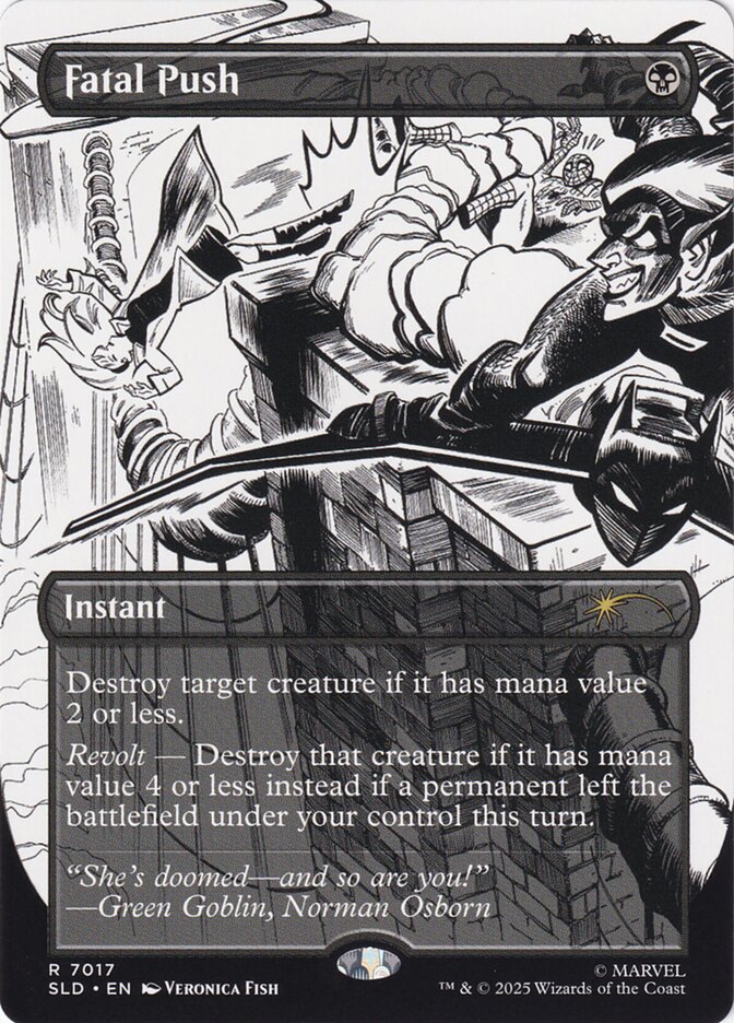 Fatal Push, Secret Lair Drop · 7017