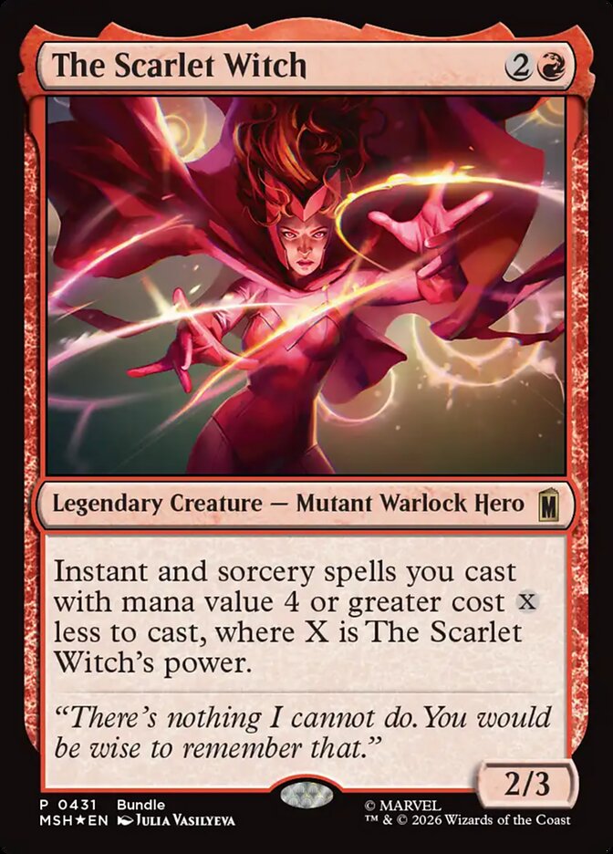 The Scarlet Witch, Marvel Super Heroes · 0431