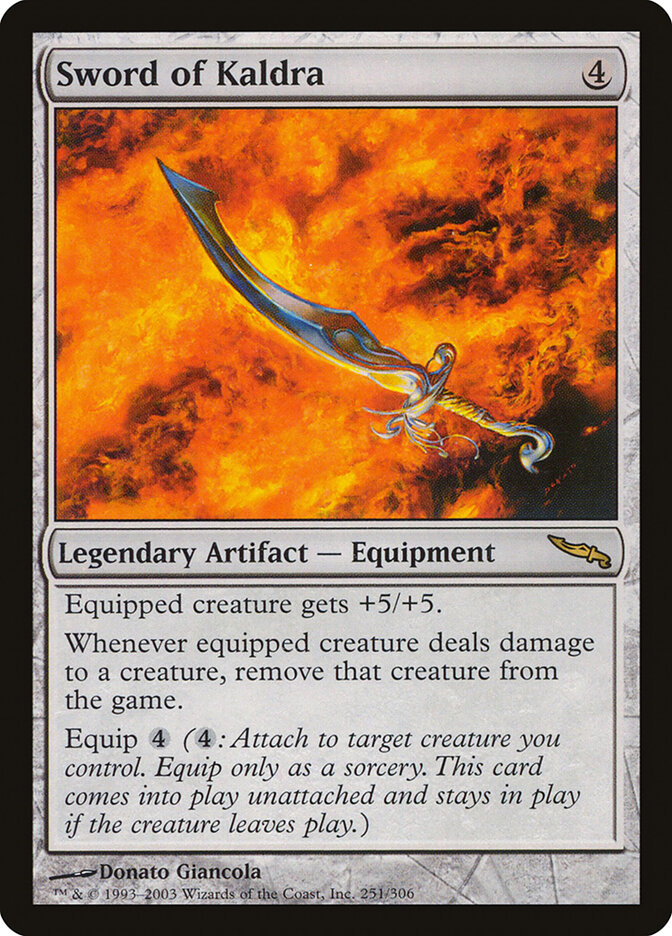 Sword of Kaldra, Mirrodin · 251/306