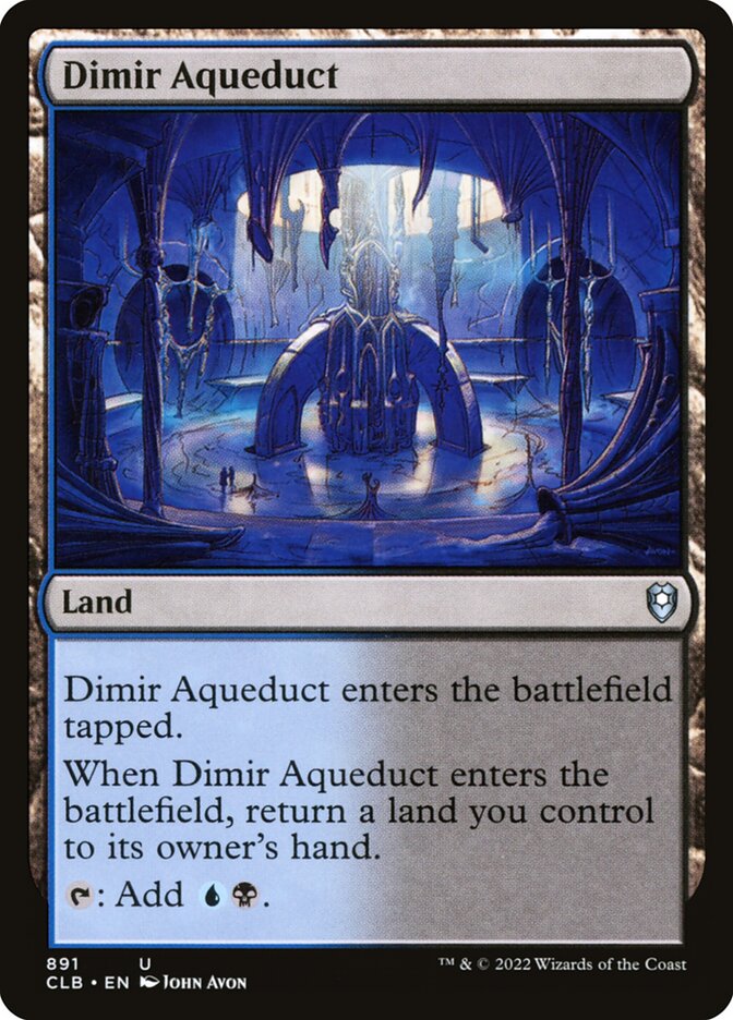 Dimir Aqueduct, Commander Legends: Battle for Baldur's Gate · 891