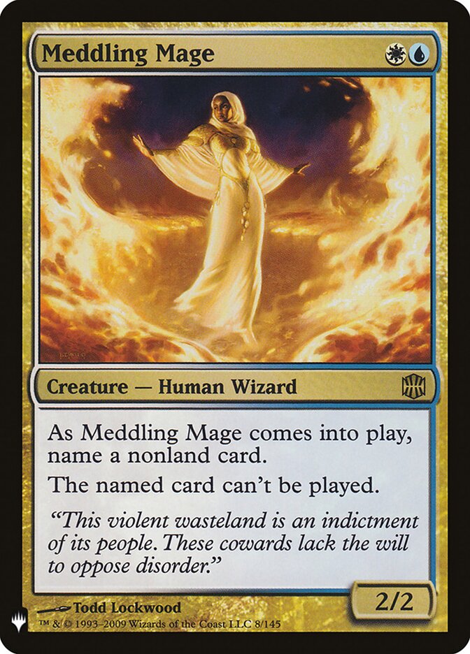 Meddling Mage, The List · arb-8