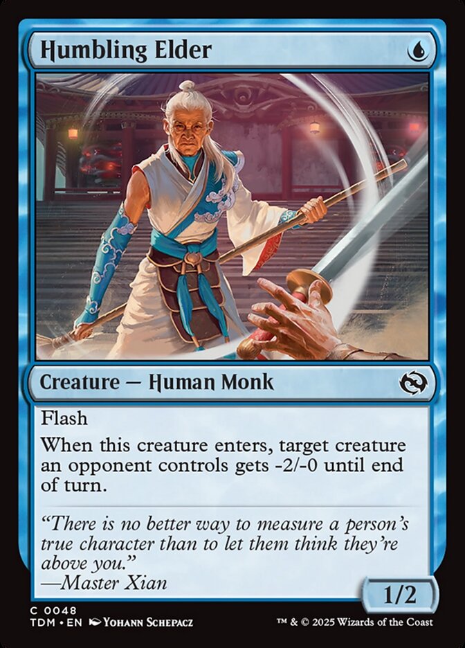 Humbling Elder, Tarkir: Dragonstorm · 0048