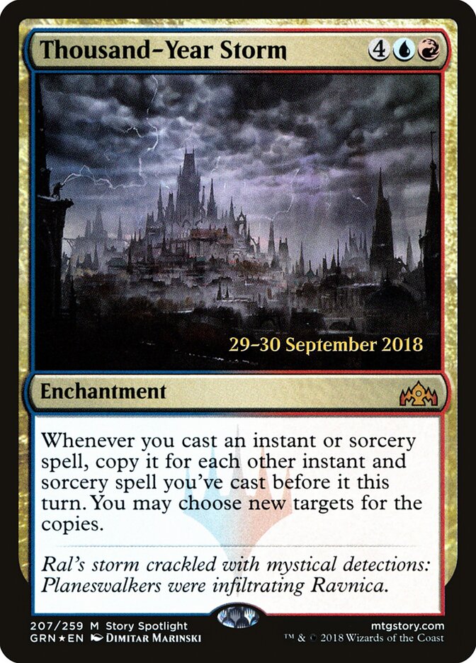 Thousand-Year Storm, Guilds of Ravnica Promos · 207/259