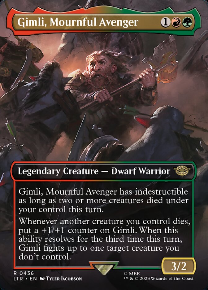 Gimli, Mournful Avenger, The Lord of the Rings: Tales of Middle-earth · 0436