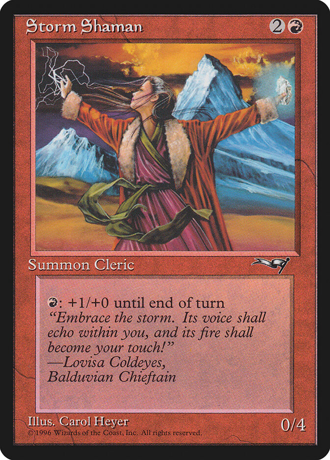 Storm Shaman, Alliances · 81b