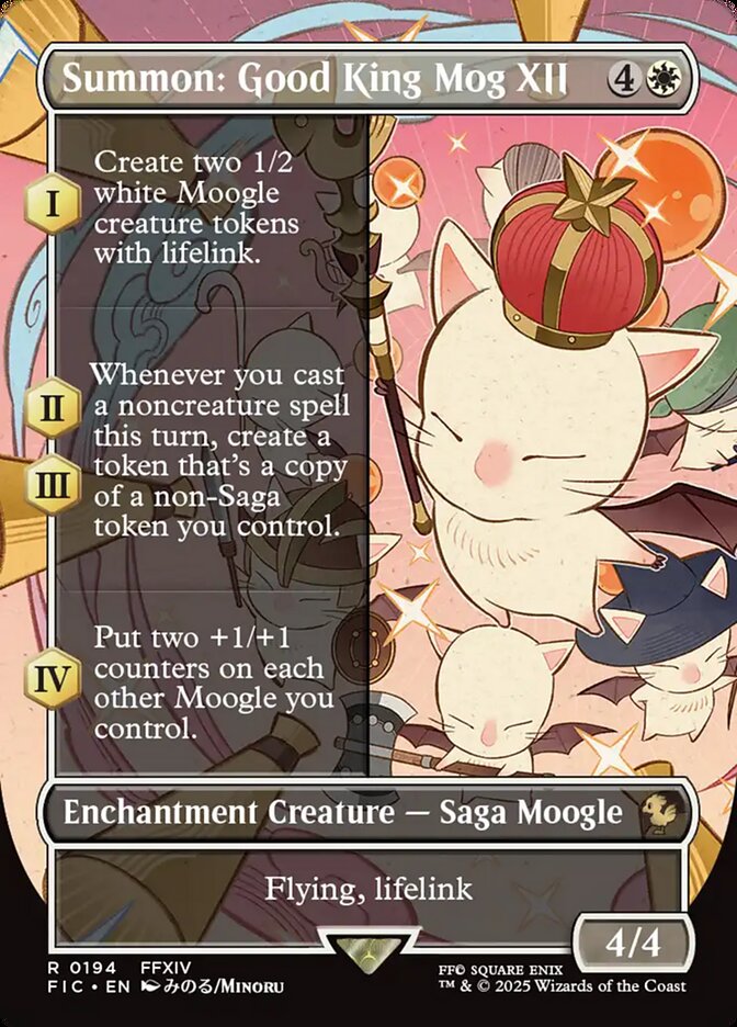 Summon: Good King Mog XII, Final Fantasy Commander · 0194