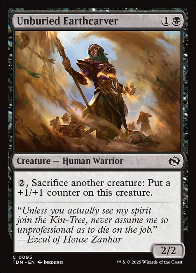 Unburied Earthcarver, Tarkir: Dragonstorm · 0095