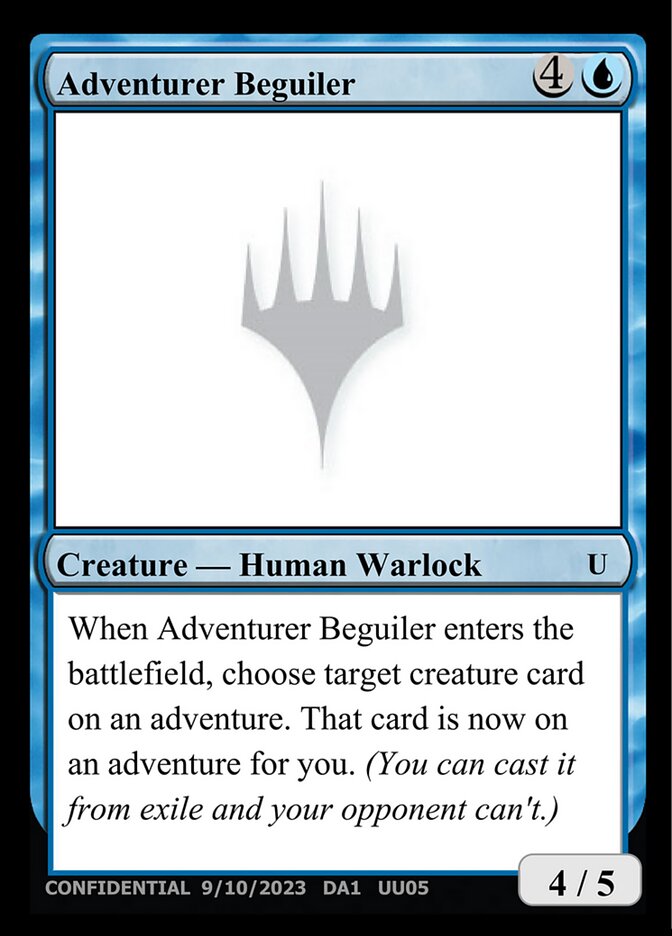 Adventurer Beguiler, Unknown Event · uu05
