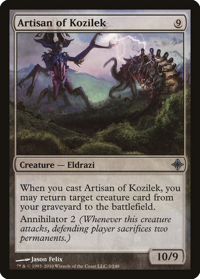 Artisan of Kozilek, Rise of the Eldrazi · 2/248