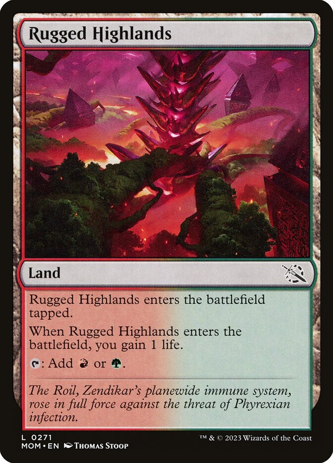 Rugged Highlands, March of the Machine · 0271