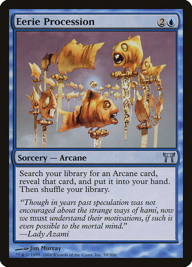 Eerie Procession, Champions of Kamigawa · 58/306