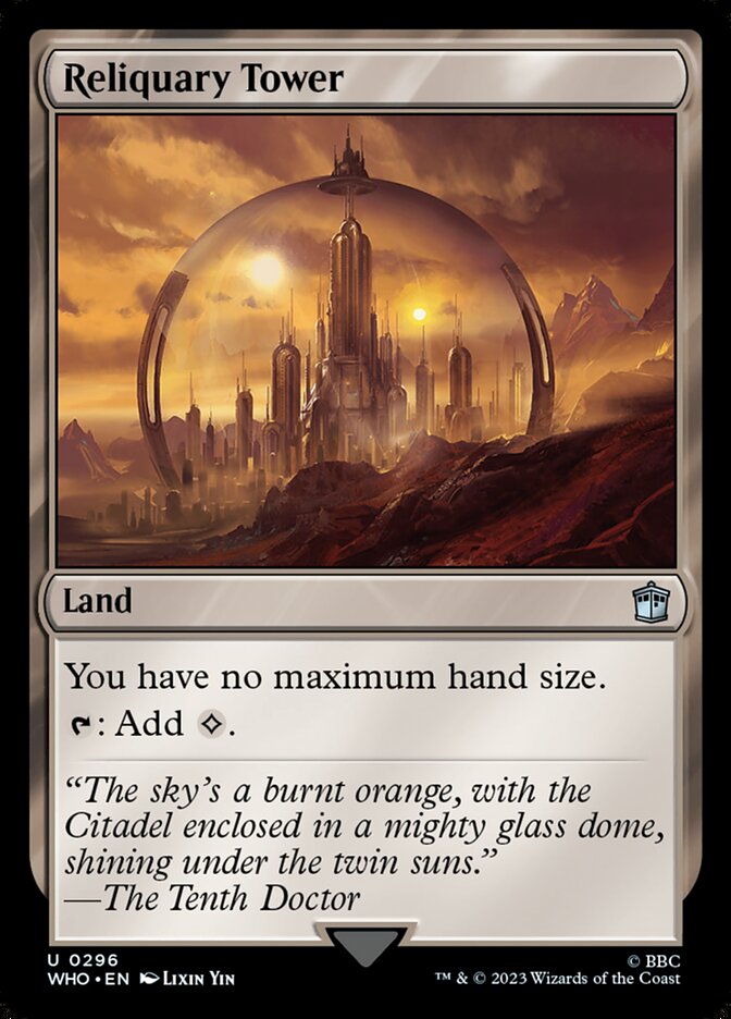 Reliquary Tower, Doctor Who · 0296