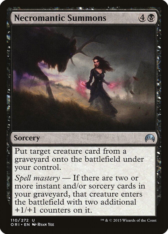 Necromantic Summons, Magic Origins · 110/272