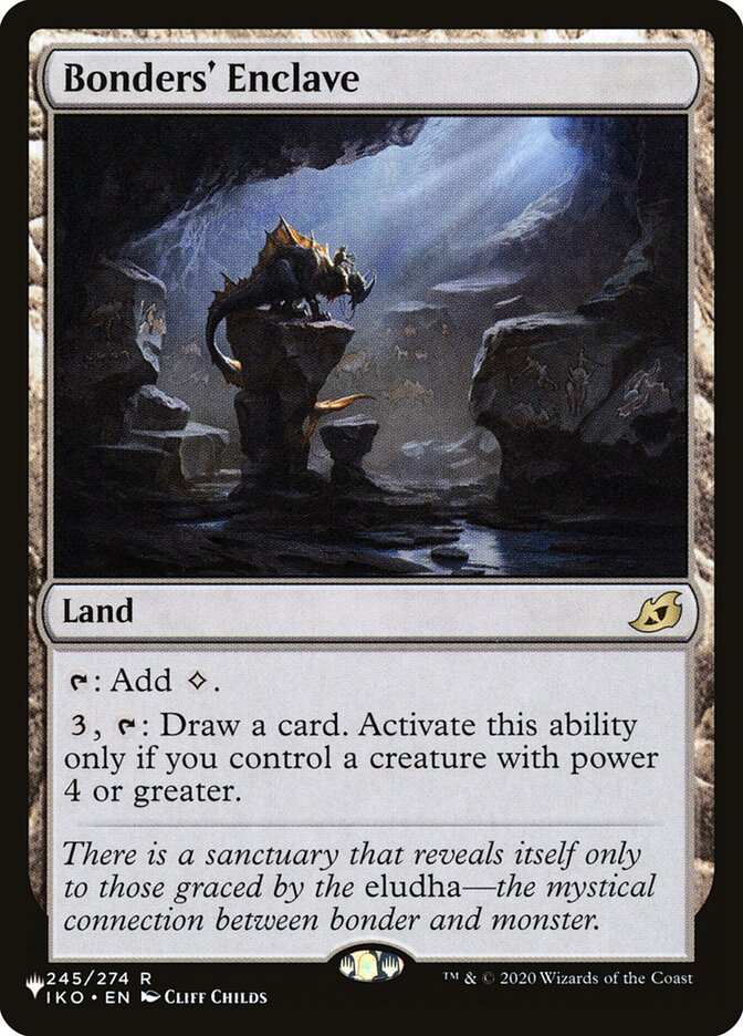 Bonders' Enclave, The List · iko-245