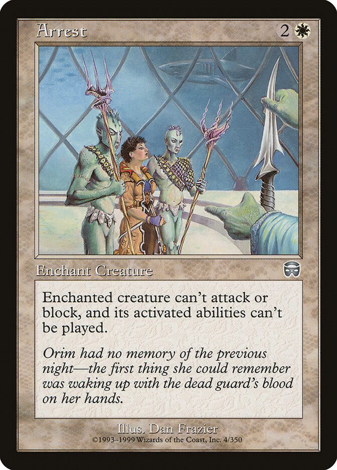 Arrest, Mercadian Masques · 4/350