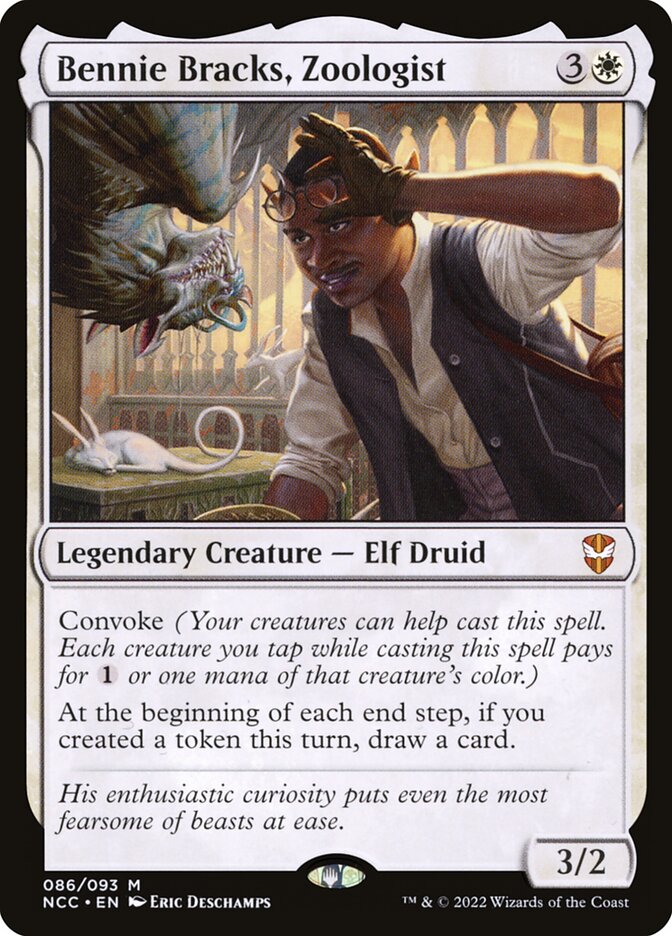 Bennie Bracks, Zoologist, New Capenna Commander · 086/093