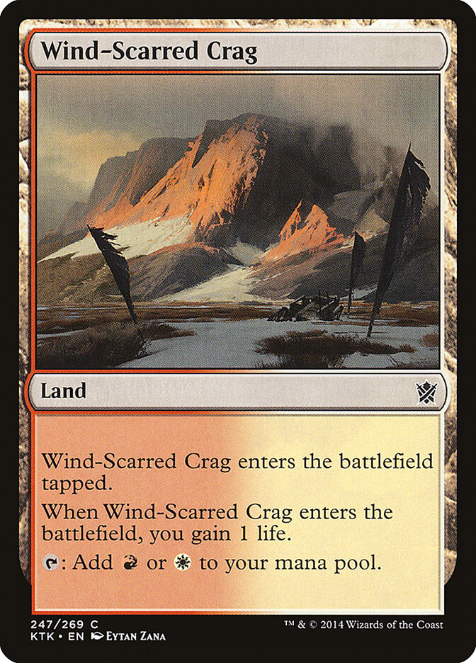 Wind-Scarred Crag, Khans of Tarkir · 247/269