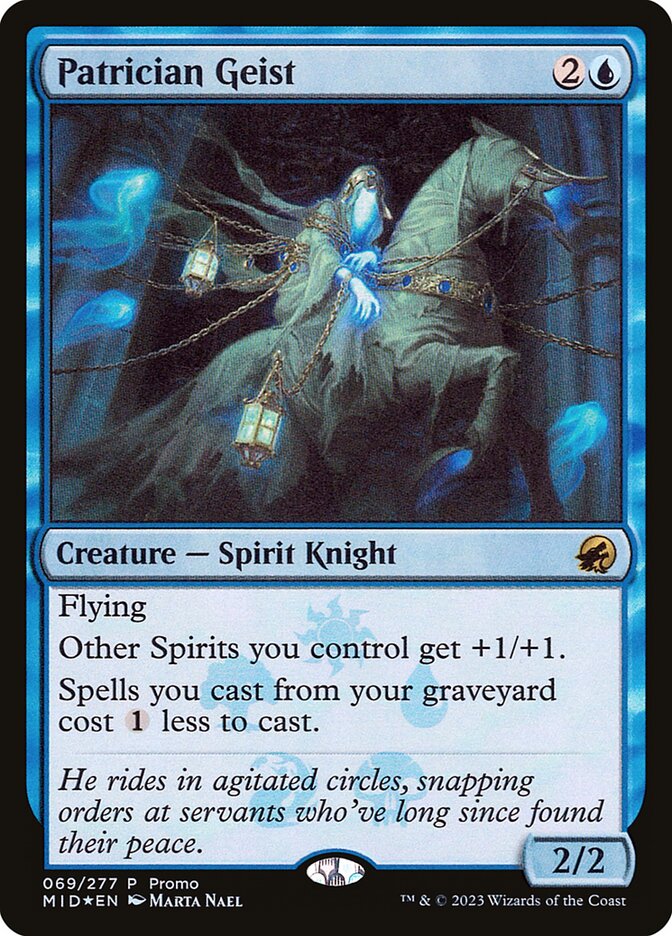Patrician Geist, Innistrad: Midnight Hunt Promos · 69-star