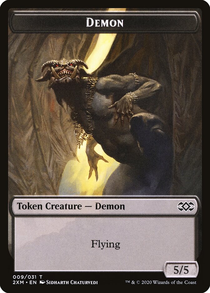 Demon, Double Masters Tokens · 009