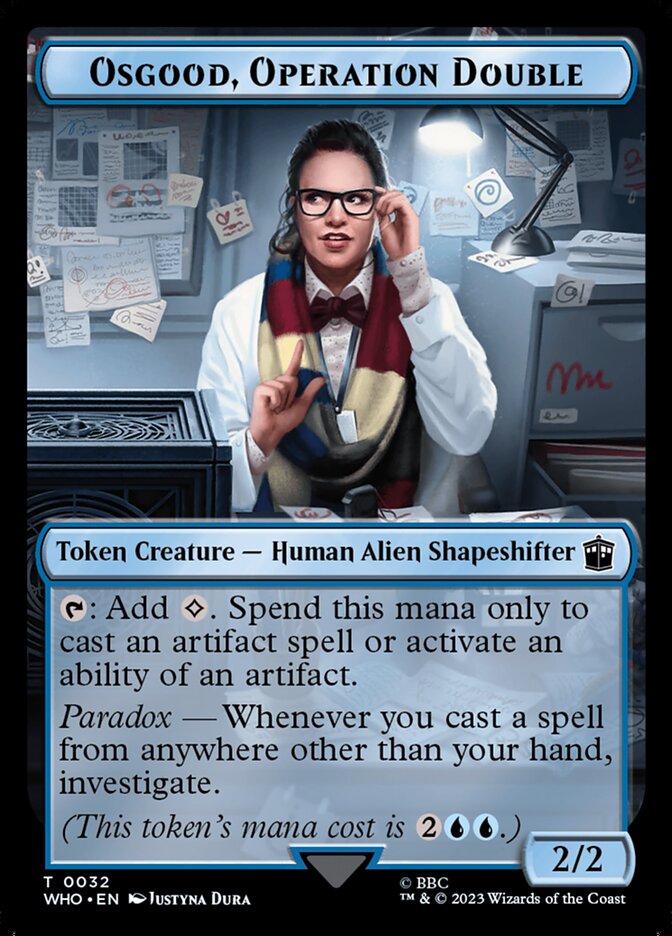 Osgood, Operation Double, Doctor Who Tokens · 0032