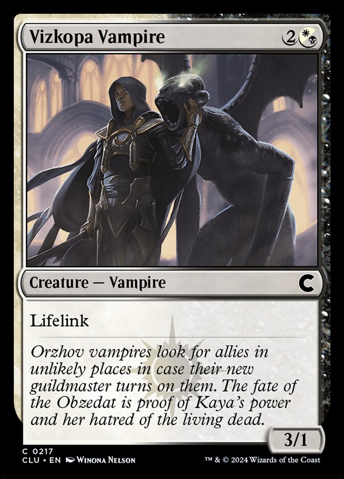 Vizkopa Vampire, Ravnica: Clue Edition · 0217